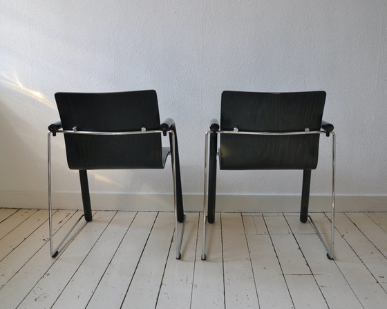 Image 1 of 2X Thonet S320 Stoelen, 1984