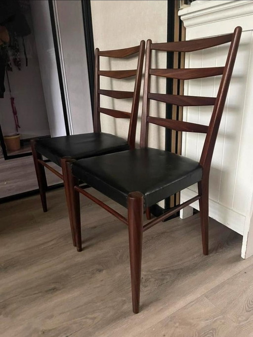 4x Pastoe Cees Braakman Stoelen St09