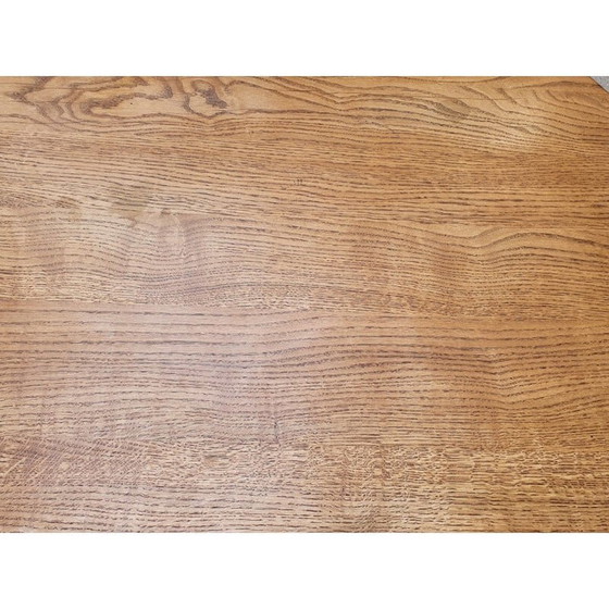 Image 1 of Vintage massief iepenhouten salontafel door Pierre Chapo, 1970