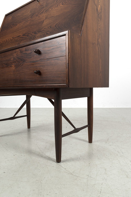 Image 1 of IB Kofod Larsen secretaire met spiegel