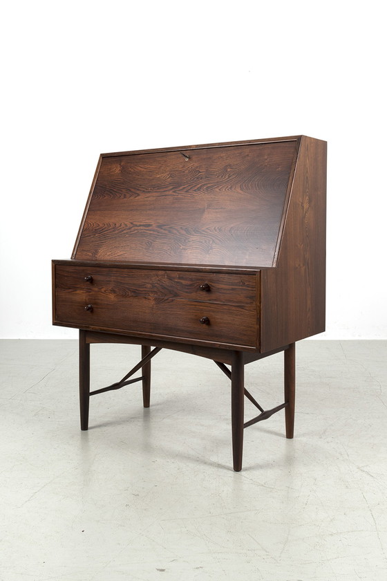 Image 1 of IB Kofod Larsen secretaire met spiegel