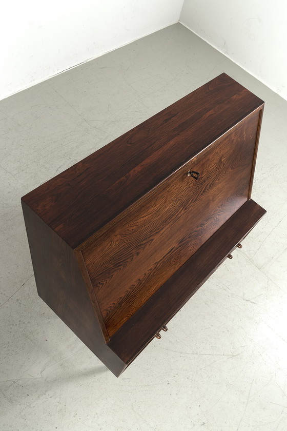 Image 1 of IB Kofod Larsen secretaire met spiegel