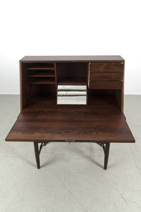 Image 1 of IB Kofod Larsen secretaire met spiegel