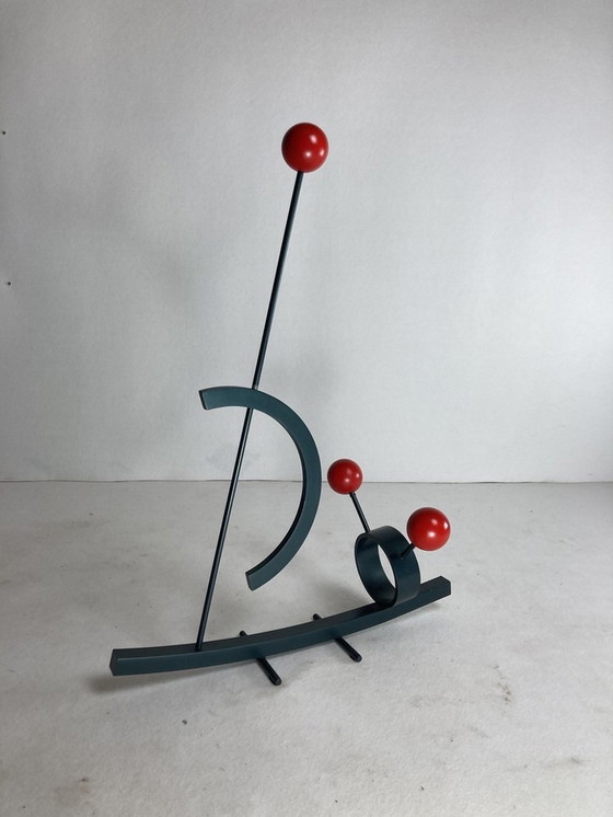 Image 1 of Nederlands metalen kunstwerk, jaren 1990