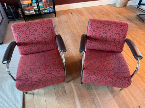 2X Leolux Scylla Fauteuils