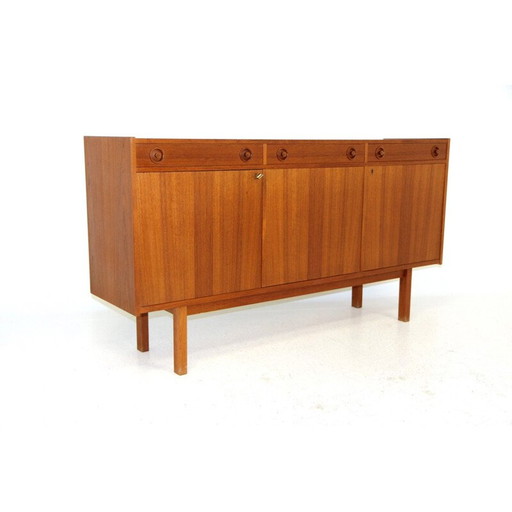 Scandinavisch teakhouten dressoir, Zweden 1960