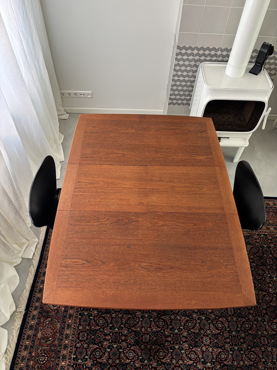 Image 1 of Mid Century Eettafel - Uitschuifbaar