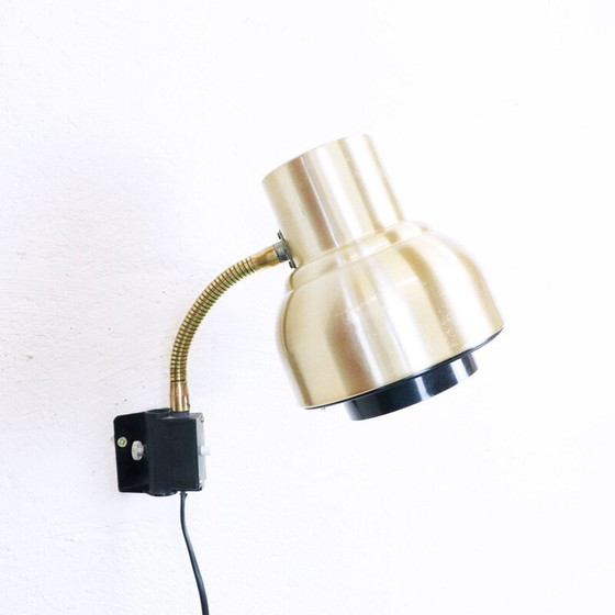 Image 1 of Vintage gelede wandlamp, Zweden 1960