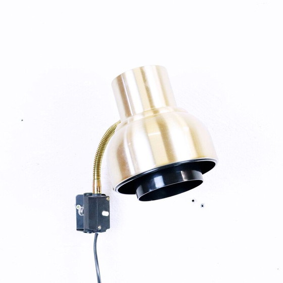 Image 1 of Vintage gelede wandlamp, Zweden 1960
