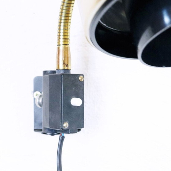 Image 1 of Vintage gelede wandlamp, Zweden 1960