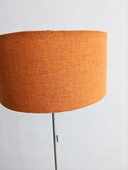 STAFF Oranje & Chromen Vloerlamp 1960's