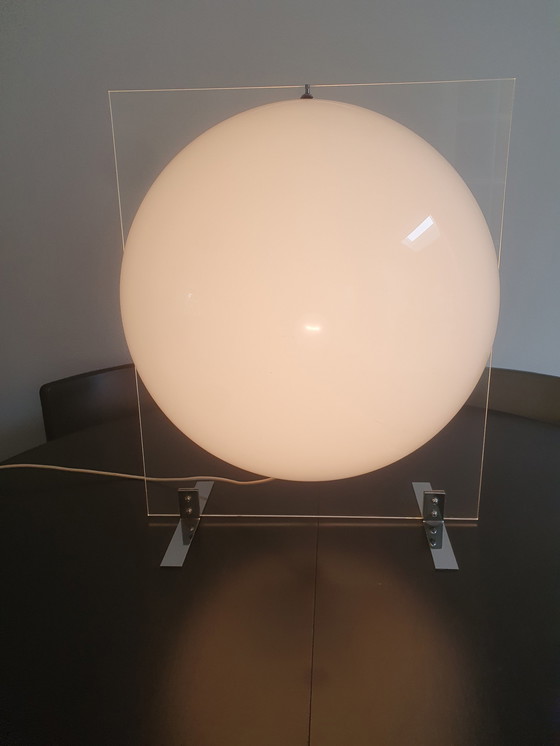 Image 1 of Vintage Plexiglazen Design Bollamp Xxl, Jaren 60