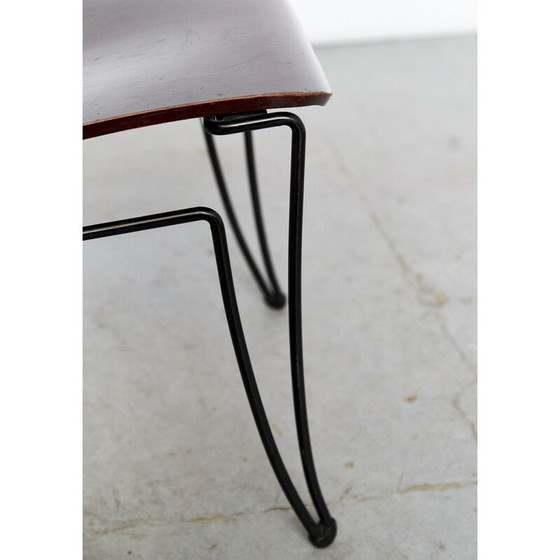 Image 1 of Set van 4 vintage "Anziano" stoelen door John Hutton voor Donghia, 1989