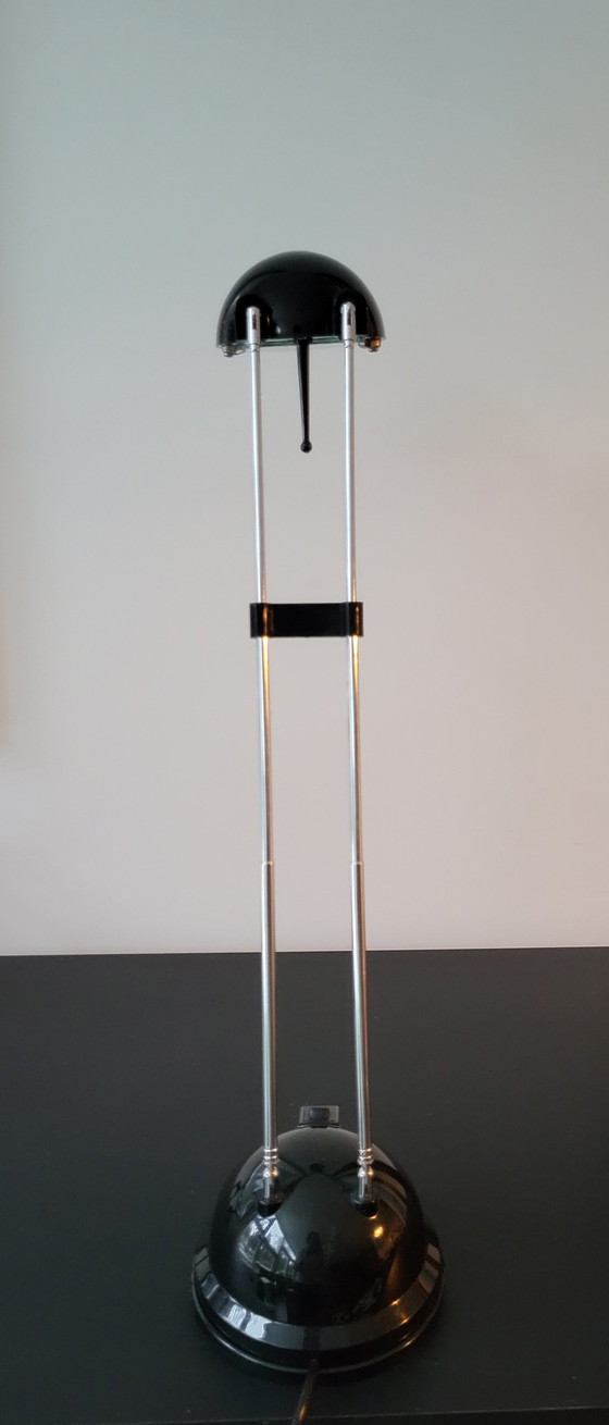 Image 1 of Telescoop Bureaulamp Zwart Jaren '90.