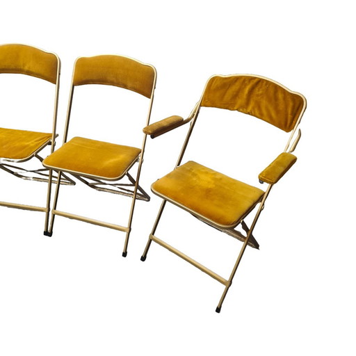 Vintage Fritz & Co. Stijl Klapstoelen, Jaren 70/80