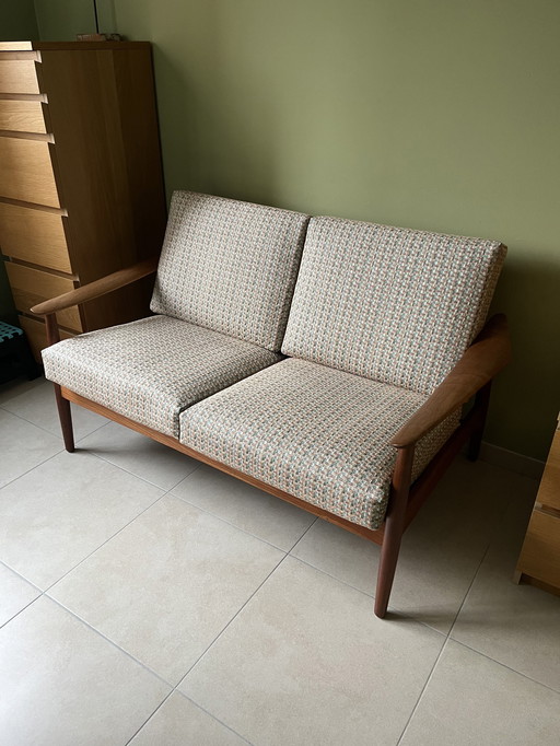 Mid Century Sofa Door Arne Vodder Voor Cado