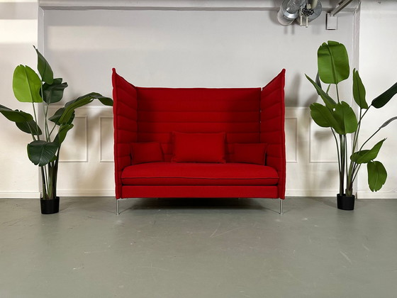 Image 1 of Vitra Alcove design merk sofa klassieke bank kantoor