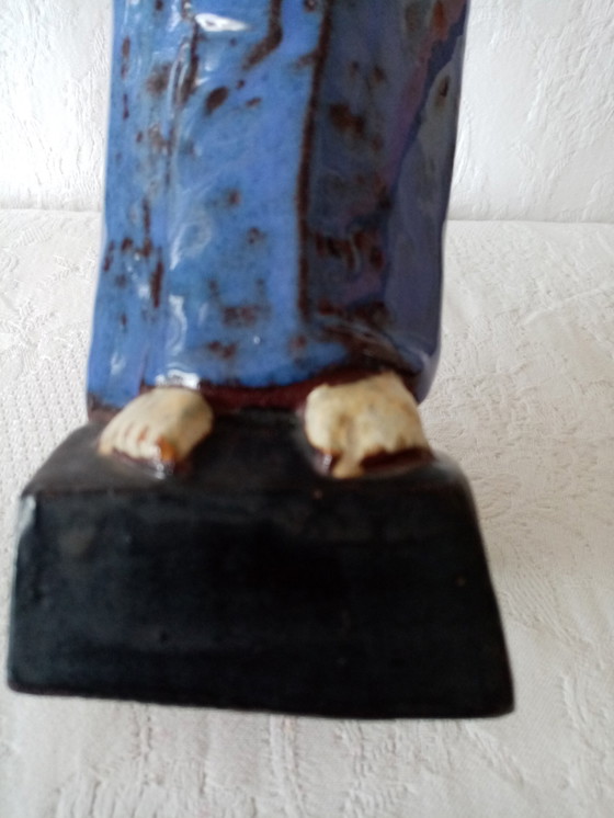 Image 1 of Belgisch Keramisch Religieus Beeld Amfoor 60/70S(49Cm)