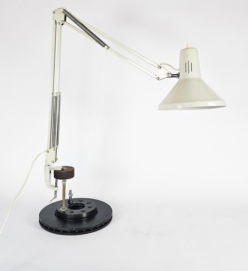 Waso Ledu - WH - model 221 - architectenlamp - Zweden - 80's