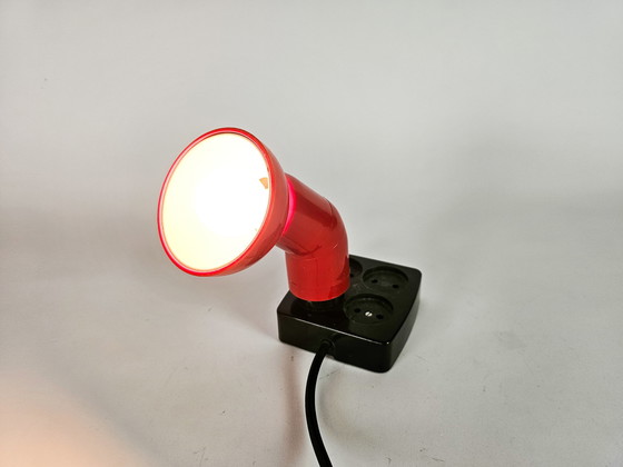 Image 1 of Design Bendt Hansen - stekker design lamp - 'Robot plug' - 80's