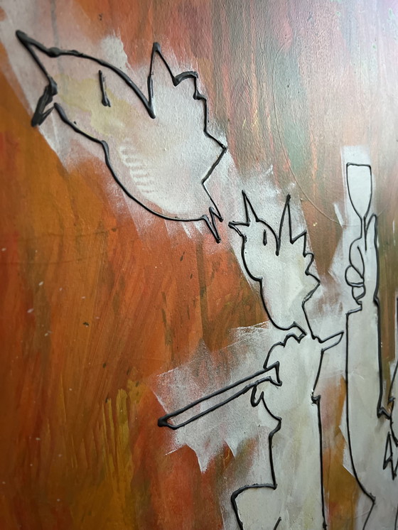 Image 1 of Mishmash Abstract Schilderij