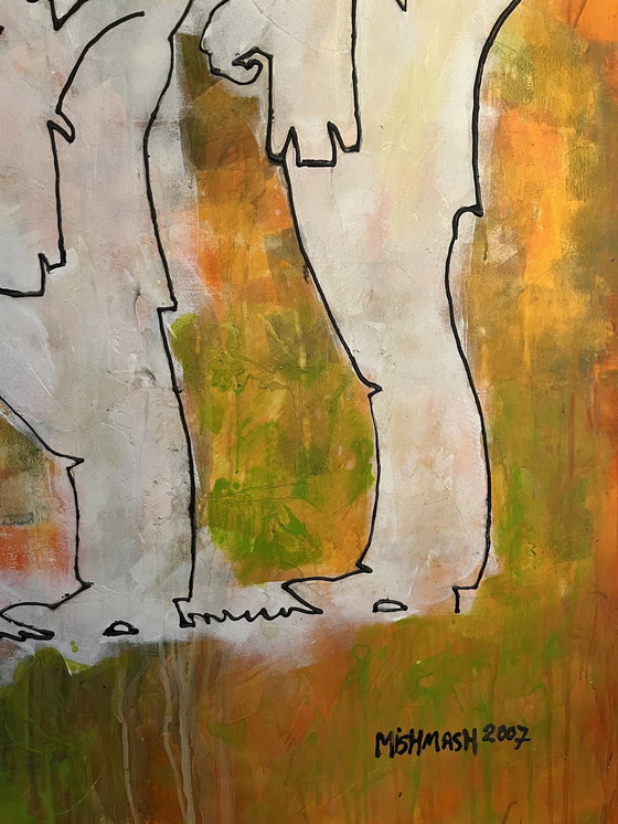 Image 1 of Mishmash Abstract Schilderij