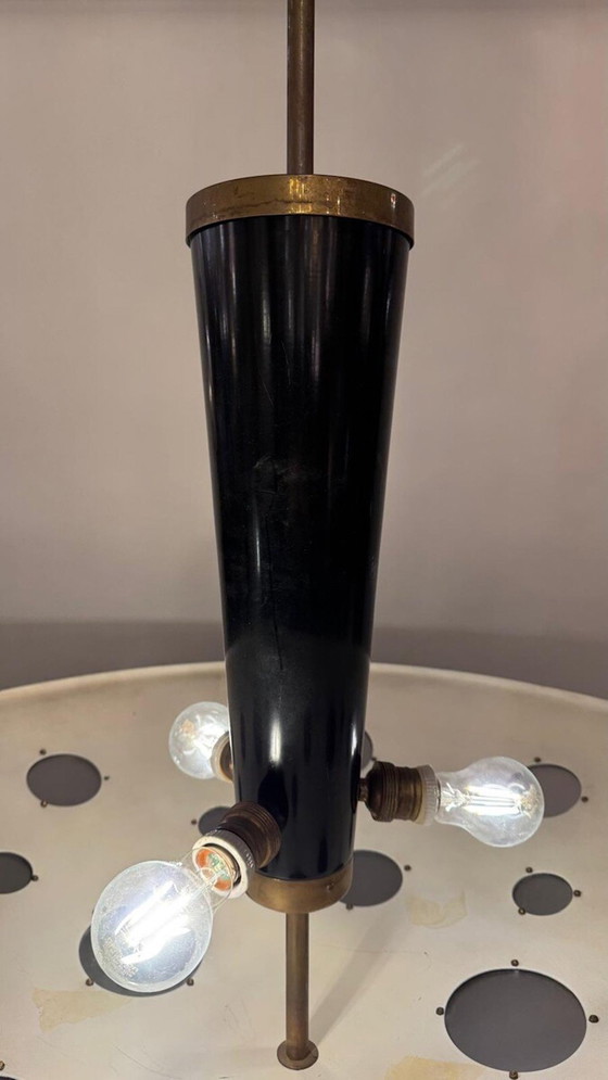 Image 1 of Italiaanse hanglamp van Lumen Milano, 1950