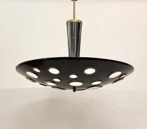 Italiaanse hanglamp van Lumen Milano, 1950