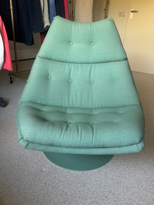 Artifort Draai Fauteuil Groen