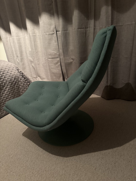 Image 1 of Artifort Draai Fauteuil Groen