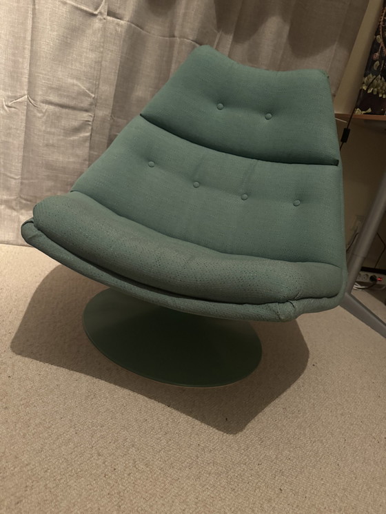 Image 1 of Artifort Draai Fauteuil Groen