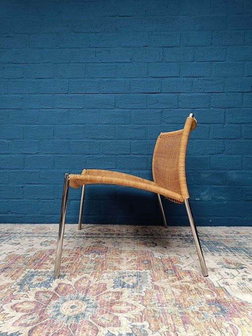 Vintage Rotan Fauteuil