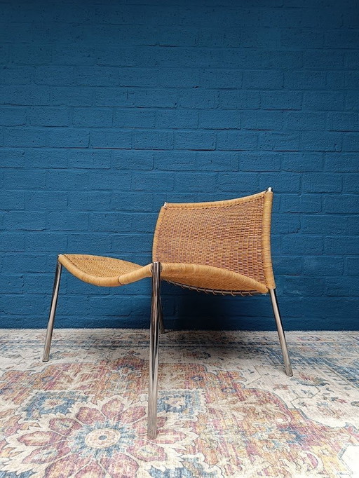 Vintage Rotan Fauteuil