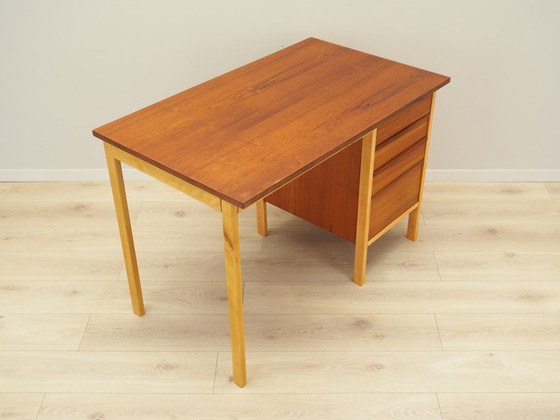 Image 1 of Teakhouten bureau, Deens ontwerp, 1970S, Productie: Denemarken