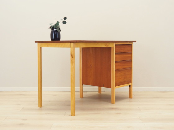 Image 1 of Teakhouten bureau, Deens ontwerp, 1970S, Productie: Denemarken