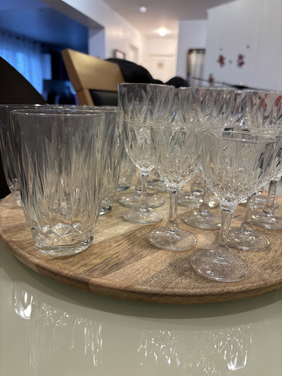 Image 1 of Kristallen glazen set
