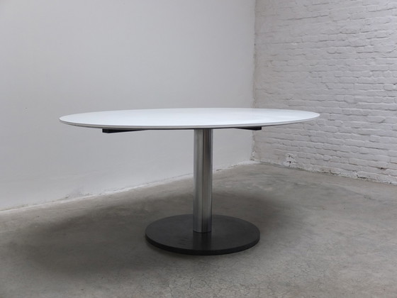 Image 1 of Ovale sokkel Tafel Van Alfred Hendrickx Voor Belform, 1960