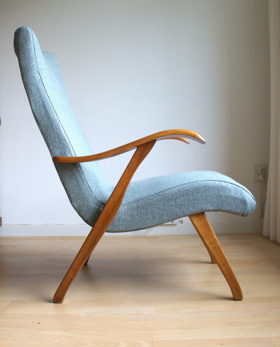 Image 1 of Vijftiger Jaren Vitage Fauteuil