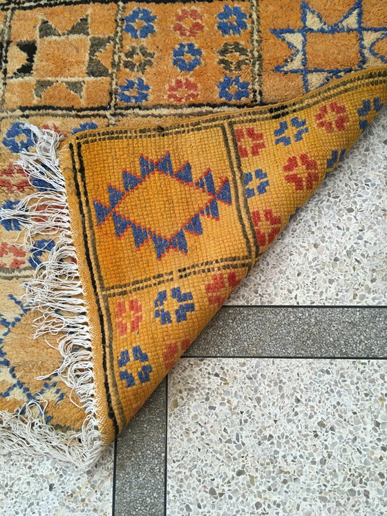 Image 1 of Antiek Berber Zemmour Tapijt 250 X 210 Cm