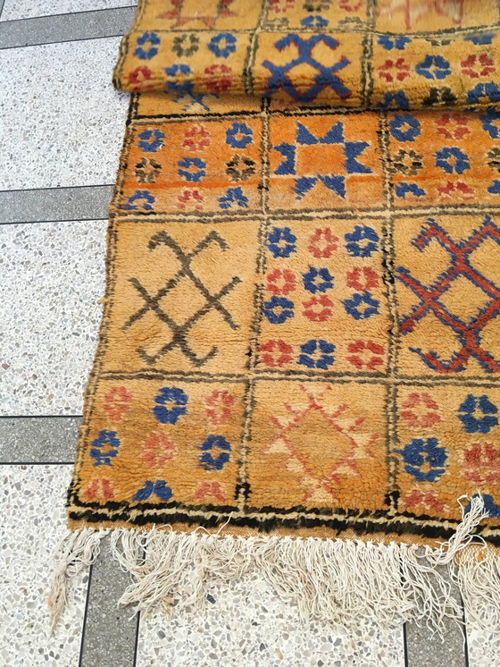 Image 1 of Antiek Berber Zemmour Tapijt 250 X 210 Cm