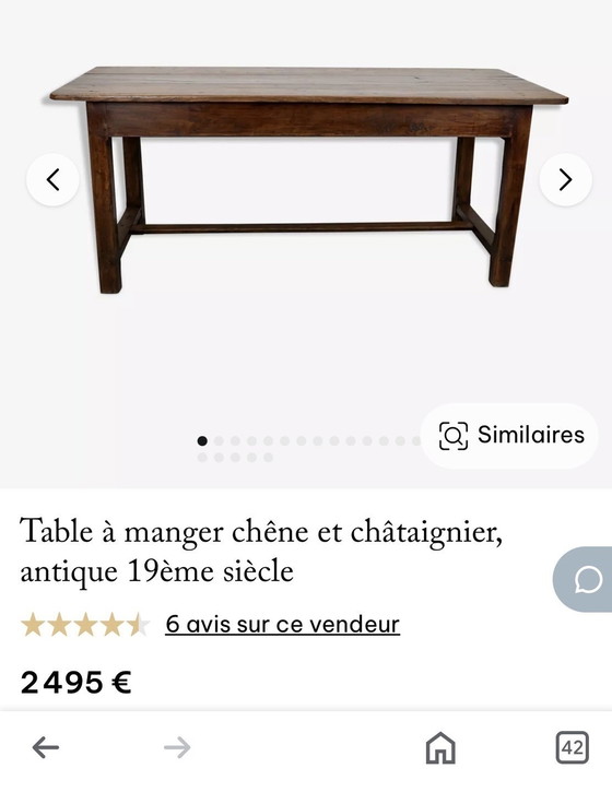 Image 1 of Boerderijtafel