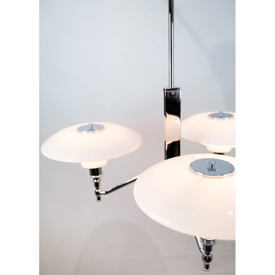 Image 1 of Vintage opaal glazen hanglamp van Poul Henningsen voor Louis Poulsen, jaren 1925-1926