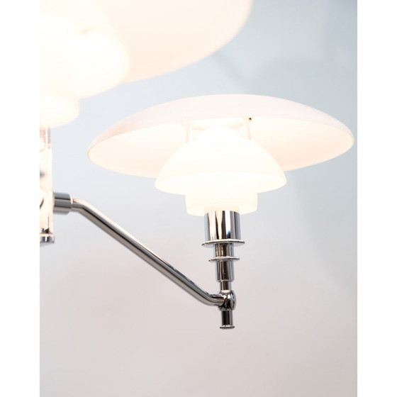 Image 1 of Vintage opaal glazen hanglamp van Poul Henningsen voor Louis Poulsen, jaren 1925-1926