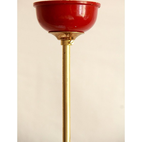 Image 1 of Vintage coriandolo hanglamp in gekleurd murano glas, Italië 1950