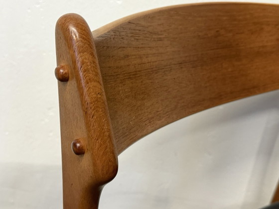 Image 1 of 4 eetkamerstoelen Stoel Teak Erik Buch Odd. Deens MidCentury