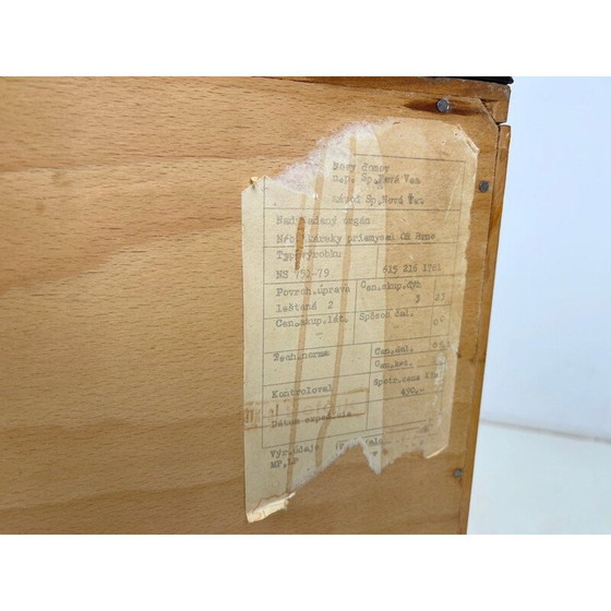 Image 1 of Vintage nachtkastje van Frantisek Mezulanik, Tsjecho-Slowakije 1960