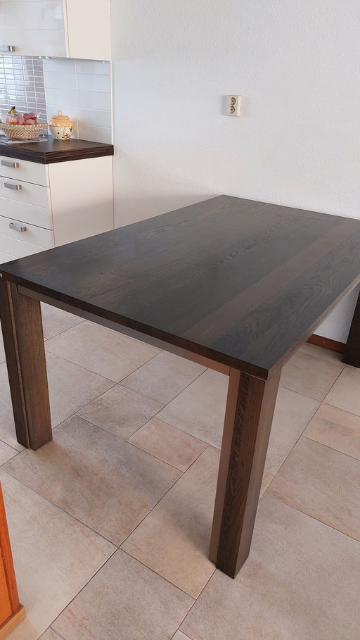 Bert Plantagie Smoked Grey oak eettafel