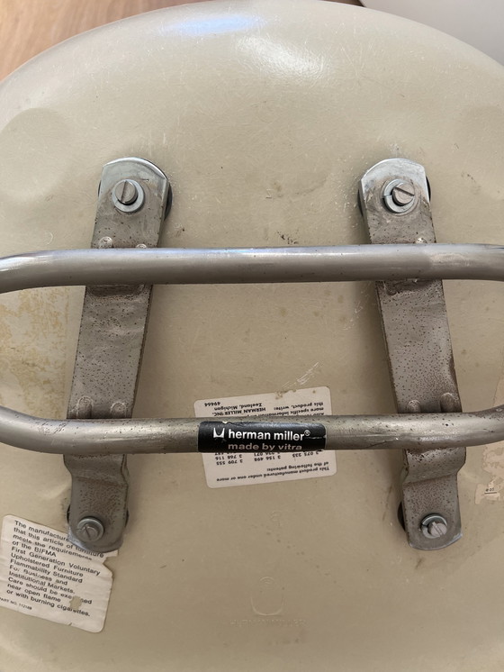 Image 1 of 2X Vintage Glasvezel Dss Stapelstoel Vitra