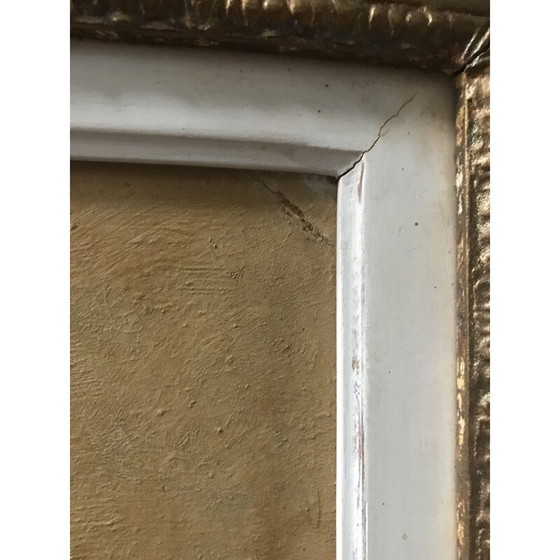 Image 1 of Olieverf op paneel vintage "Boeket bloemen" door L.Noireaut