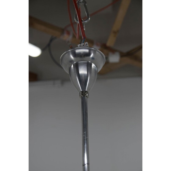 Image 1 of Vintage Bauhaus kroonluchter van chroom en aluminium, 1930